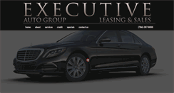 Desktop Screenshot of executiveautoleasing.com